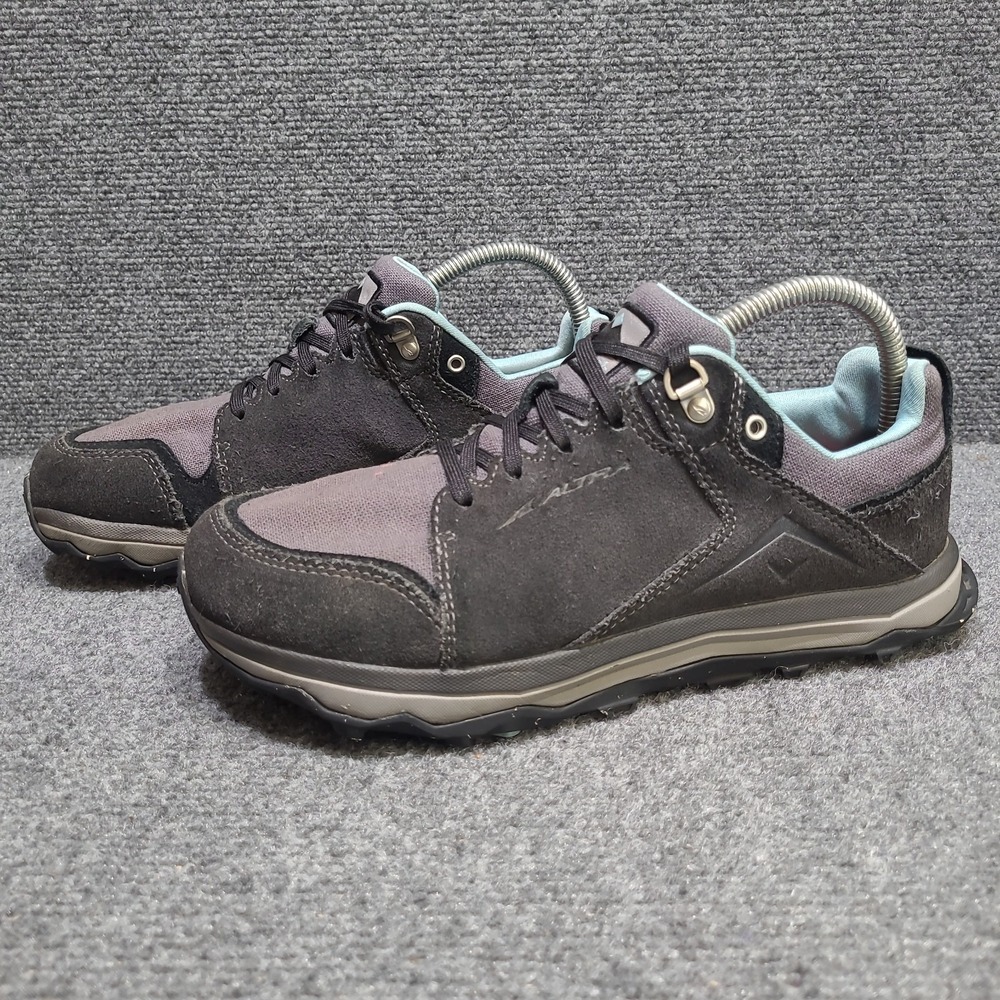 Altra LP Alpine Black Gray Athletic Trail Shoes. Women's 8.5 / EU 40